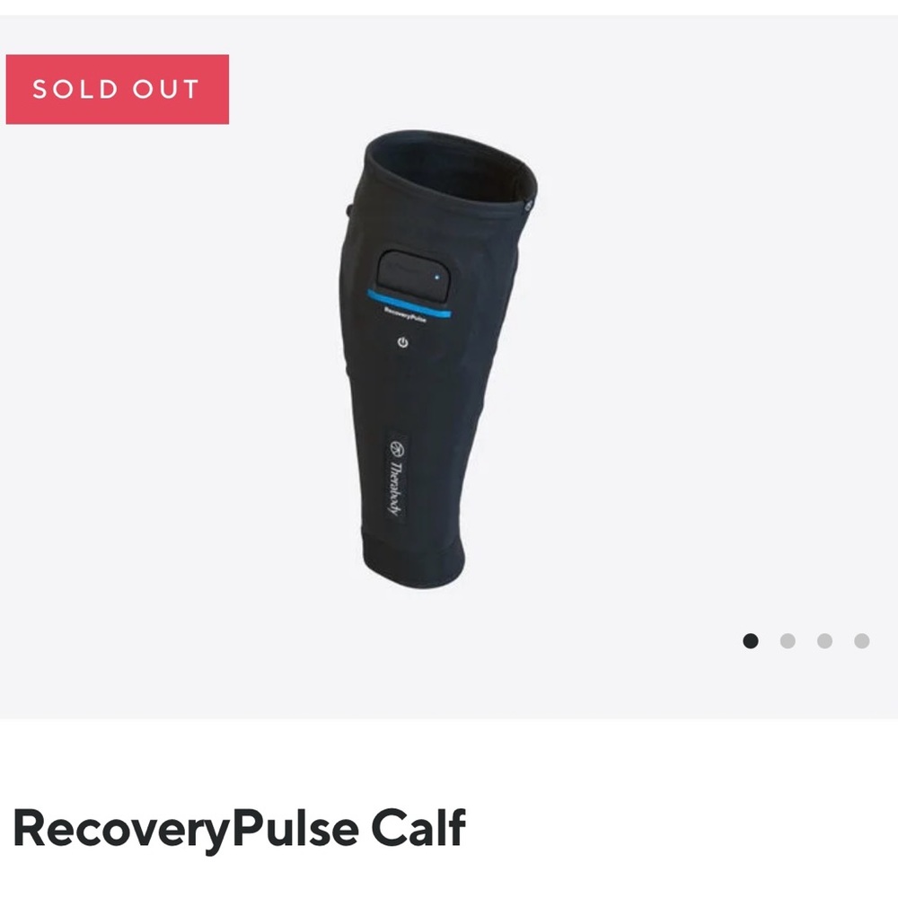 Therabody RecoveryPulse Calf Vibration Sleeve